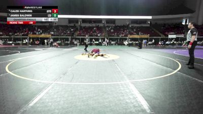 235 lbs Quarterfinal - Caleb Hartung, Apprentice vs James Baldwin, LSU