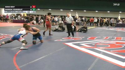 138 lbs Round Of 64 - Ozias Gray, LA vs Dawson Youngblut, IA