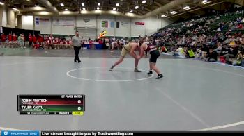 195 lbs Finals (8 Team) - Tyler Kastl, Aquinas Catholic vs Robin Frotsch, Twin Loup
