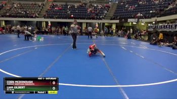 45 lbs Semifinal - Liam Gilbert, DC Elite vs Coen McDonough, Pursuit Wrestling Minnesota