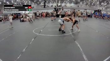 64 lbs Round 4 (8 Team) - Nicholas Messina, The Outsiders vs Colton Smith, Barn Brothers WC