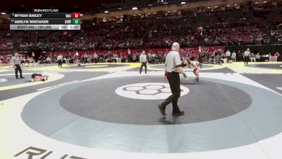 190 lbs Champ. Rd Of 16 - Mykah Bailey, Gah. Lincoln vs Adelyn Whitaker, Centerville