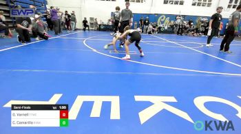 64 lbs Semifinal - Grayson Varnell, Team Tulsa Wrestling Club vs Cam Camarillo, Standfast OKC