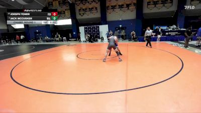 184 lbs Champ. Round 1 - Joesph Toner, Ferrum vs Jack McCusker, Washington & Lee