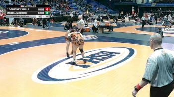 190 lbs Champ. Round 1 - Courtney Walls, Rock Island (H.S.) vs Izabell McBride, Waterloo (H.S.)