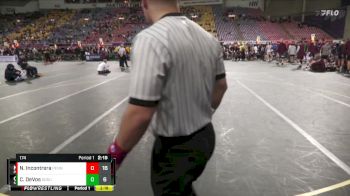 174 lbs Quarters & 1st Wb (16 Team) - Nick Incontrera, Pennsylvania vs Cade DeVos, South Dakota State