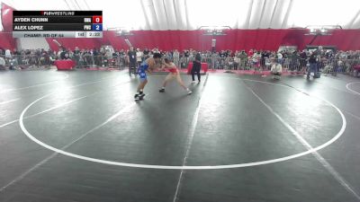 132 lbs Champ. Rd Of 64 - Ayden Chunn, Rise Wrestling Academy vs Alex Lopez, Powerhouse Wrestling Club