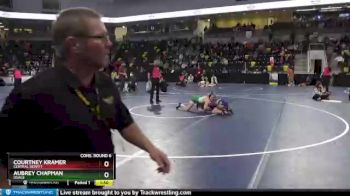 145 lbs Cons. Round 6 - Courtney Kramer, Central DeWitt vs Aubrey Chapman, Osage