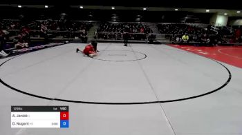 123 lbs 3rd Place - Alexis Janiak, IL vs Daniella Nugent, MA