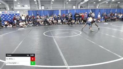 126 lbs Final - Amantee Mills, GA vs Jaden Crumpler, NY