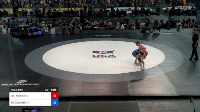 112 lbs Round Of 64 - Kaylyn Harrill, NE vs Maggie Cornish, CA