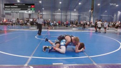 175 lbs 3rd Place - Finley Pazinko, Elite NJ vs Ethan Cartwright, All-American Wrestling Club