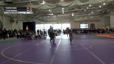141 lbs Cons. Round 4 - Porter Kinne, Southern Virginia vs Tyler Debnar, St. Vincent College