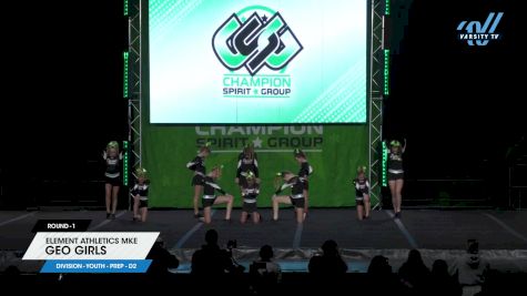 Element Athletics MKE - Geo Girls [2025 L1.1 Youth - PREP - D2 1] 2025 CSG Grand Nationals