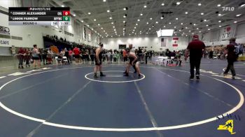 Round 4 - Linkin Farrow, Whitney Point Youth Wrestling Club vs Conner Alexander, Club Not Listed