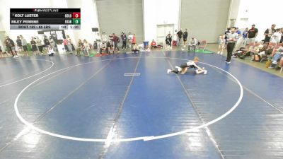 65 lbs Champ. Round 3 - Kolt Luster, Colorado vs Riley Perrine, Utah