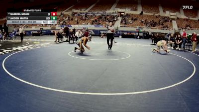 165-D1 Cons. Round 1 - Samuel Mann, Casteel High School vs Jaiden Matta, La Joya Community High School