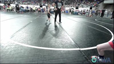 49 lbs Quarterfinal - Brady Wood, Husky WC vs Jd Baker, Coweta Tiger Wrestling