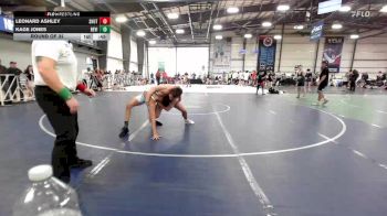 160 lbs Round Of 32 - Leonard Ashley, Team Shutt Garnett Trained vs Kage Jones, Revival Orange