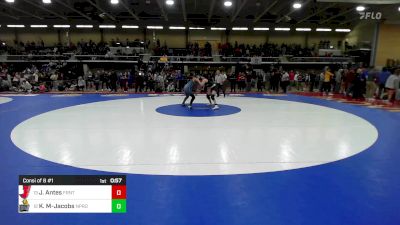 120 lbs Consi Of 8 #1 - Jocelyn Antes, Frontier vs Kaedyn Minta-Jacobs, North Providence