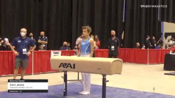 Zach Jones - Pommel Horse, Crenshaw Athletic Club Inc. - 2021 USA Gymnastics Development Program National Championships