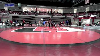 130 lbs Rr Rnd 3 - Brianna Harris, Tulsa Union Girls vs Jayden Baca, Stillwater High School Girls