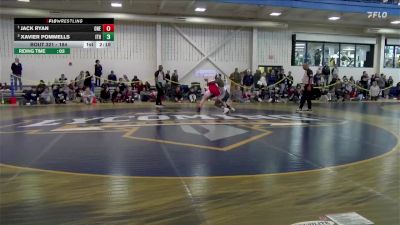 184 lbs 1st Place Match - Jack Ryan, Oneonta State vs Xavier Pommells, Ithaca