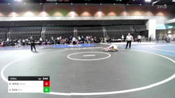 133 lbs Consi Of 16 #2 - Kade Willis, Montana-Northern vs Joshua Kyle, Wyoming