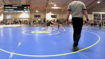 105 lbs Cons. Round 2 - Virginia Jordan, Avon Lake High School vs Ella Simon, Perry (Massillon)