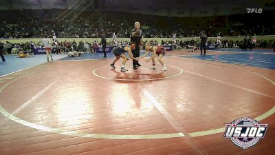 88 lbs Consi Of 16 #2 - Gunner Wyrick, Amped Wrestling Club vs Cale Mcgee, Scrap Yard Training