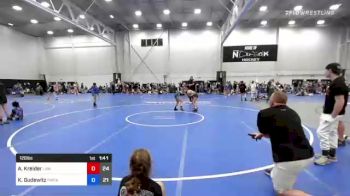 120 lbs Rr Rnd 3 - Anna Kreider, LAWW vs Kylie Gudewitz, PWC Athena (W)