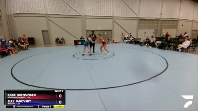 144 lbs Round 1 (6 Team) - Katie Brensinger, Pennsylvania Red vs Elly Janovsky, Indiana