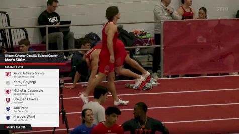 Men's 300m, Prelims 3