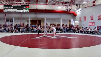 157 lbs Cons. Round 3 - Thomas Wagner, Case Western Reserve vs Ayden Lutes, Wabash