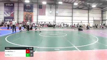 110 lbs Rr Rnd 1 - Hayden Mullins, Indiana Outlaws Gold vs Blake Fry, Ride Out Wrestling Club Blue