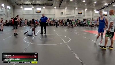 138 lbs Round 3 (4 Team) - Luke Lilly, Phoenix WC 2 vs Jamicheal Burks, FORGE