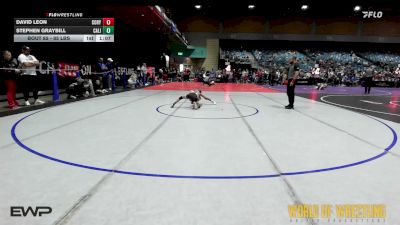 85 lbs Final - David Leon, Cory Clark Wrestling vs Stephen Graybill, California Grapplers