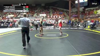 135 lbs Champ. Round 1 - Cara Herbert, Larned HS vs Finley Keller, Tonganoxie Hs