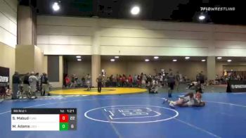 138 lbs Prelims - Sajid Mabud, Fort Lauderdale WC vs Mason Adams, Legacy National Team