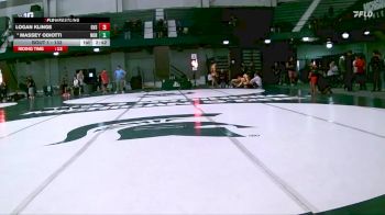 133 lbs Champ. Round 1 - Logan Klinge, GVSU vs Massey Odiotti, Northwestern