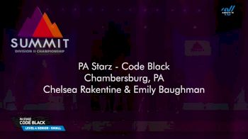 PA Starz - Code Black [2025 L4 Senior - Small Prelims] 2025 The D2 Summit