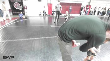 35 lbs Semifinal - Miles Gerdts, Huskey Wrestling Club vs Jaxtyn Summitt, Wolfpak Wrestling