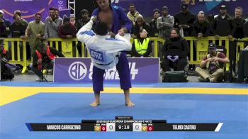 Telmo Castro vs Marcos Carrozzino 2026 European Jiu-Jitsu IBJJF Championship