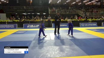 AVERY MADISON KENT vs REMY MAE LUTOSTANSKI 2024 Pan Kids Jiu-Jitsu IBJJF Championship