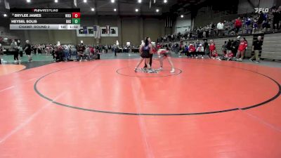 140 lbs Champ. Round 2 - Heysel Solis, Rogers vs Brylee James, Nixa