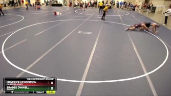 152 Championship Bracket Cons. Round 4 - Bradee Dwinell, Waconia vs Maverick Henderson, Cambridge-Asanti