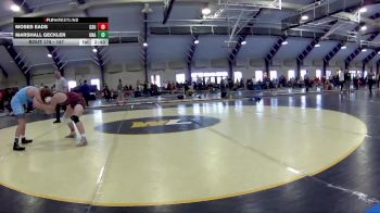 157 lbs Cons. Round 1 - Marshall Geckler, Unattached vs Moses Eads, Glenville State University