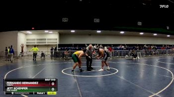 215 lbs Round 2 - Jett Schemper, Pine Forest vs Fernando Hernandez, Trinity