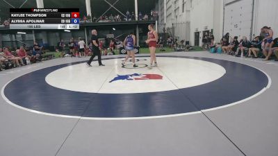 190 lbs Kaylee Thompson, Kansas vs Alyssa Apolinar, Colorado
