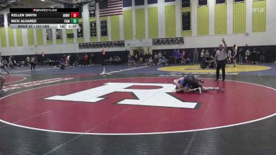 157 lbs Round Of 16 - Kellen Smith, Army vs Nick Alvarez, Franklin & Marshall